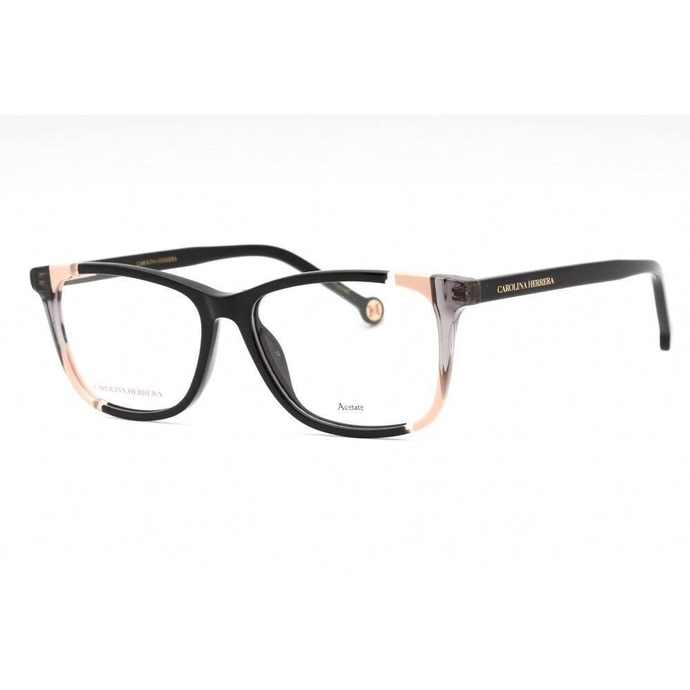 NWT Carolina Herrera CH-0066-0KDX-53 Rectangular Eyeglasses